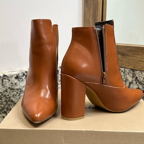 Chunky Heel Booties - Picture 6 of 14
